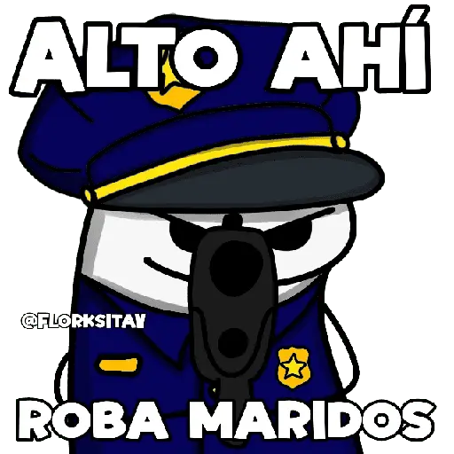 Flork policía 🚔🚓👮🏻‍♀️