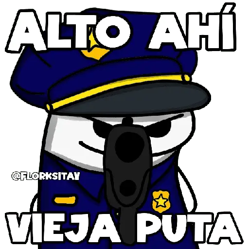 Flork policía 🚔🚓👮🏻‍♀️