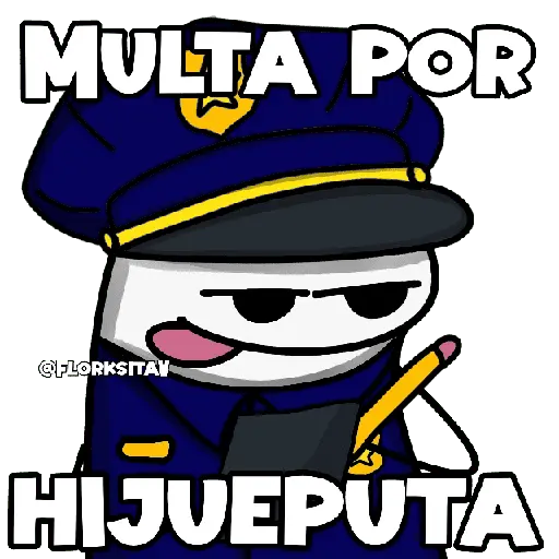 Flork policía 🚔🚓👮🏻‍♀️