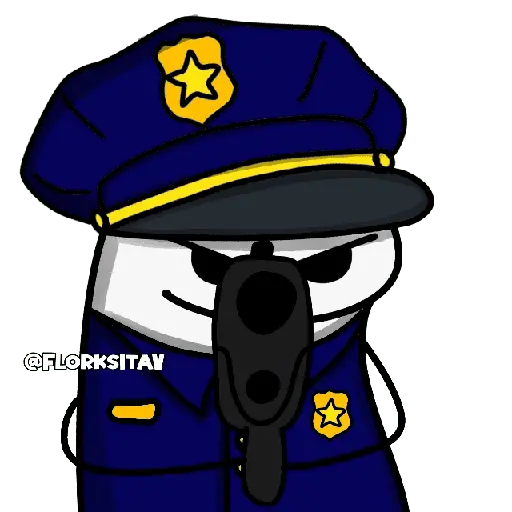 Flork policía 🚔🚓👮🏻‍♀️