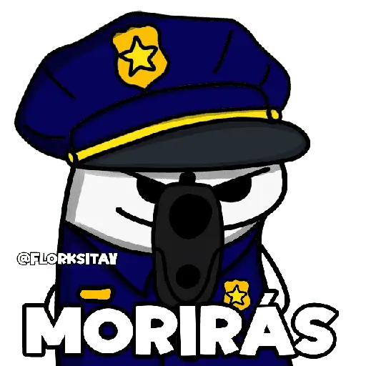 Flork policía 🚔🚓👮🏻‍♀️