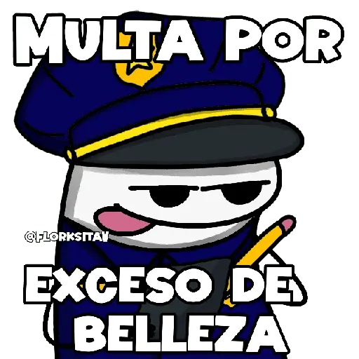 Flork policía 🚔🚓👮🏻‍♀️