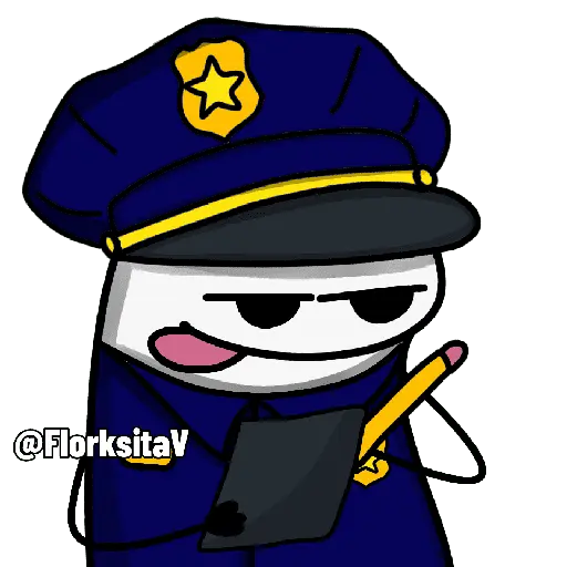 Flork policía 🚔🚓👮🏻‍♀️