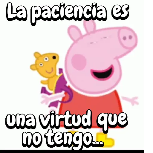 Memes frases de Peppa Pig🐽