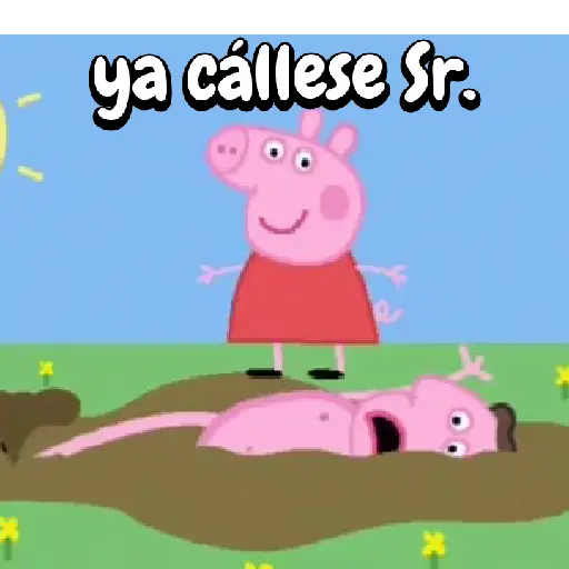 Memes frases de Peppa Pig🐽
