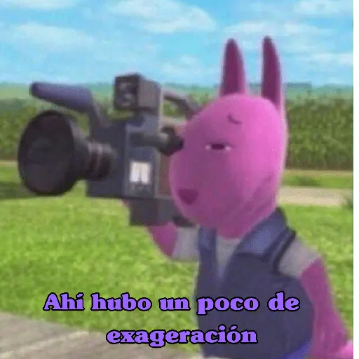 Te falla no? 💜 Backyardigans  