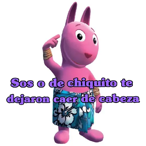 Te falla no? 💜 Backyardigans  