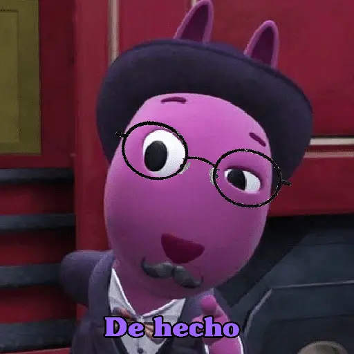 Te falla no? 💜 Backyardigans  