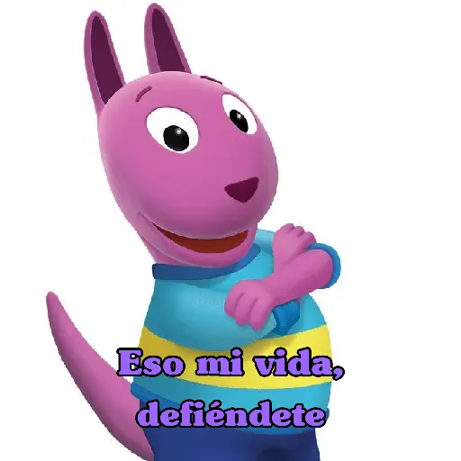 Te falla no? 💜 Backyardigans  