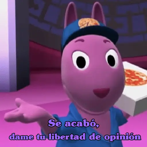 Te falla no? 💜 Backyardigans  