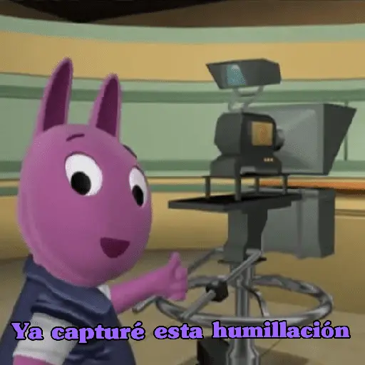 Te falla no? 💜 Backyardigans  