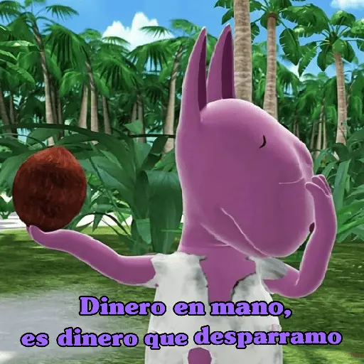 Te falla no? 💜 Backyardigans  