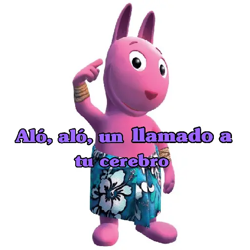 Te falla no? 💜 Backyardigans  
