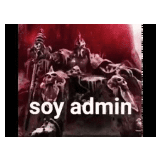 Soy Admin 🧐 preview
