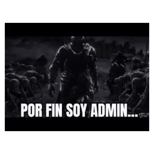 Soy Admin 🧐