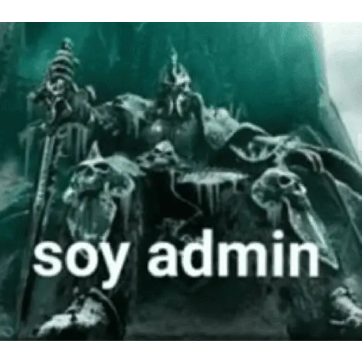 Soy Admin 🧐