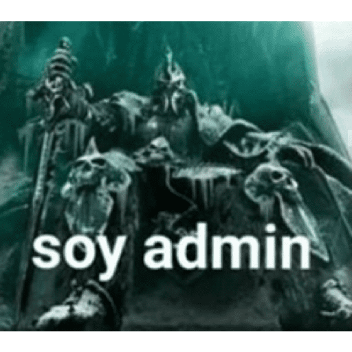 Soy Admin 🧐 preview