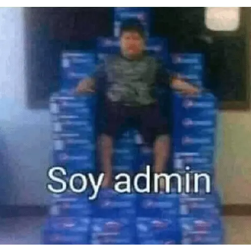 Soy Admin 🧐