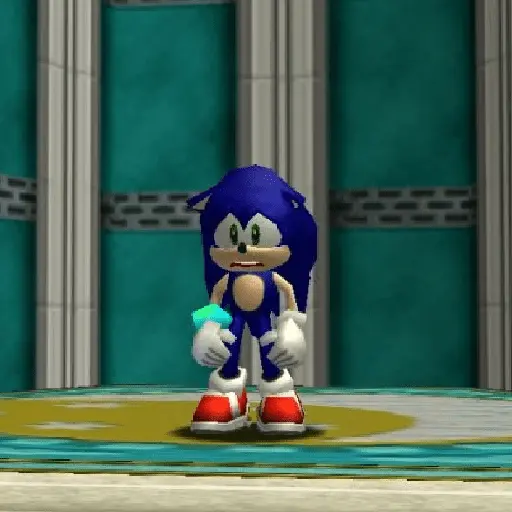 sonic expression meme 💙😼