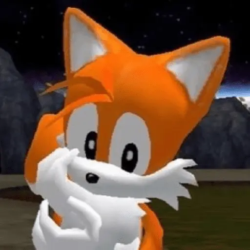 sonic expression meme 💙😼