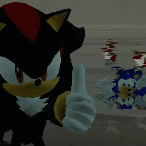 sonic expression meme 💙😼