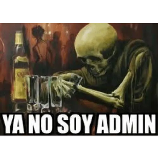 Ya no soy admin