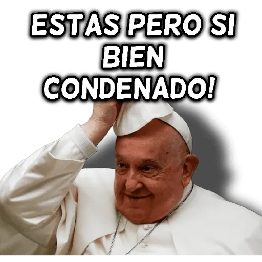 Papa francisco reacciones