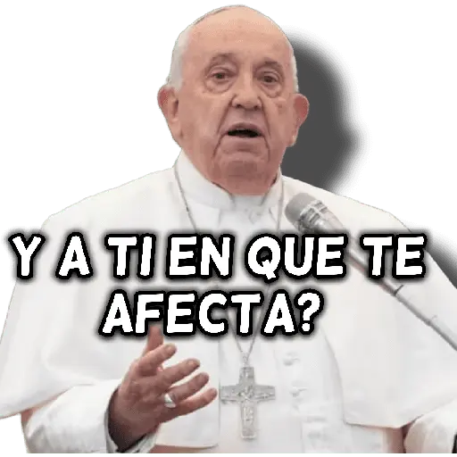 Papa francisco reacciones