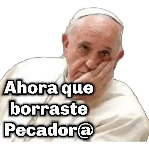 Papa francisco reacciones