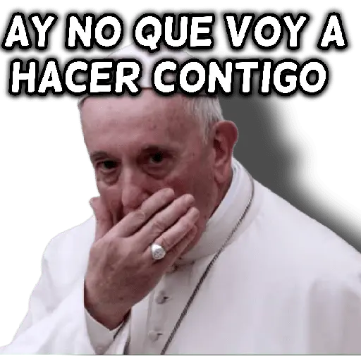 Papa francisco reacciones