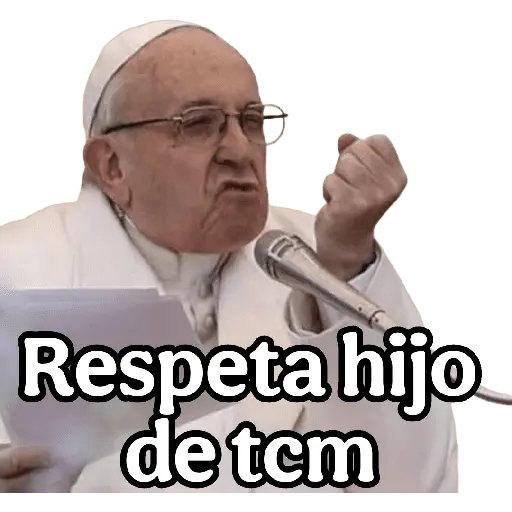 papa Francisco 😎