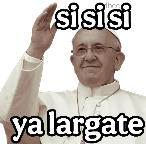 papa Francisco 😎