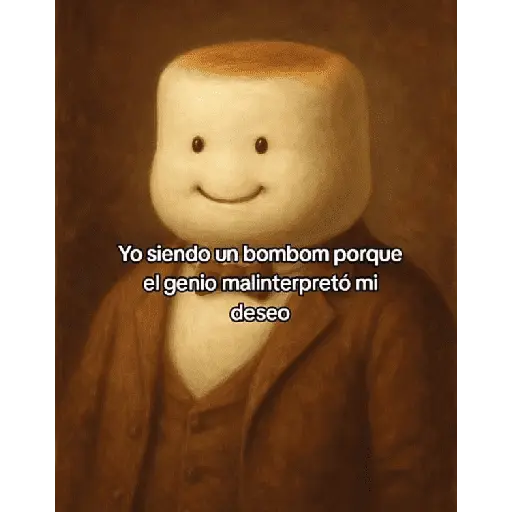 el genio mal interpretó 🥹🙁😭