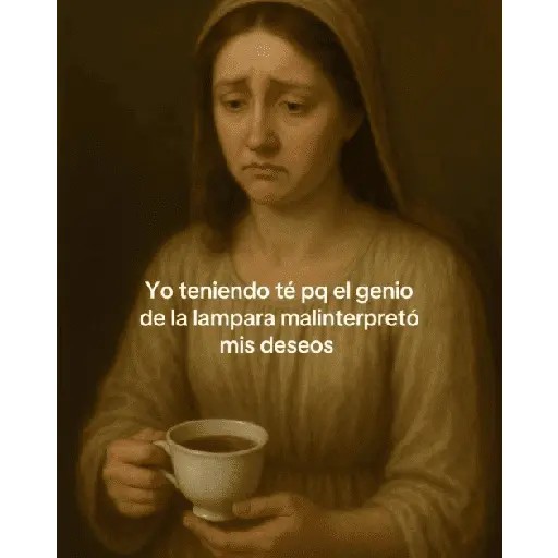 el genio mal interpretó 🥹🙁😭