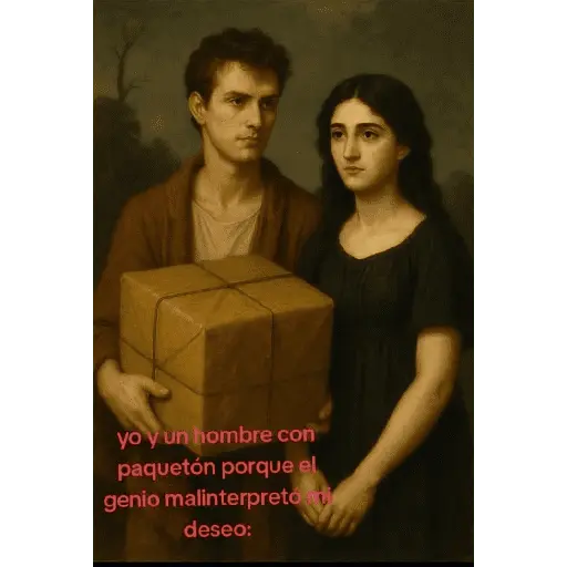el genio mal interpretó 🥹🙁😭