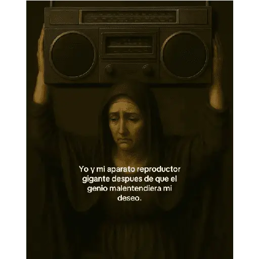 el genio mal interpretó 🥹🙁😭