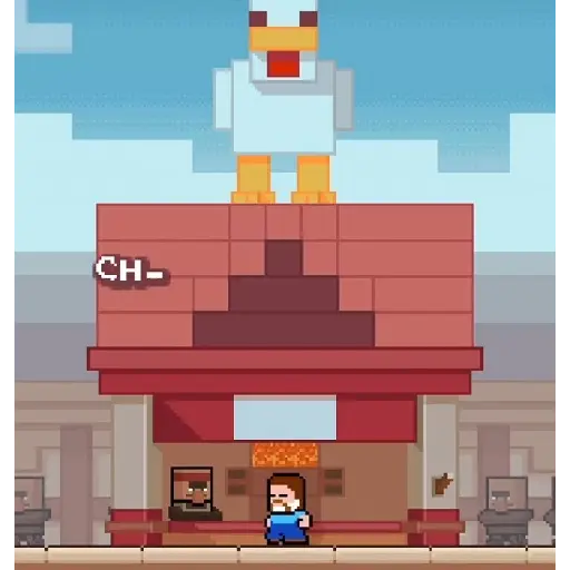 La la la lava Minecraft TikTok