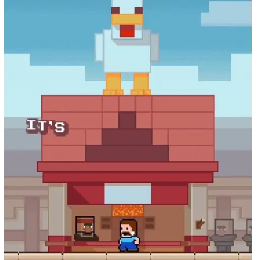 La la la lava Minecraft TikTok
