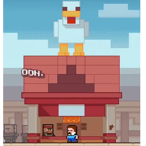 La la la lava Minecraft TikTok