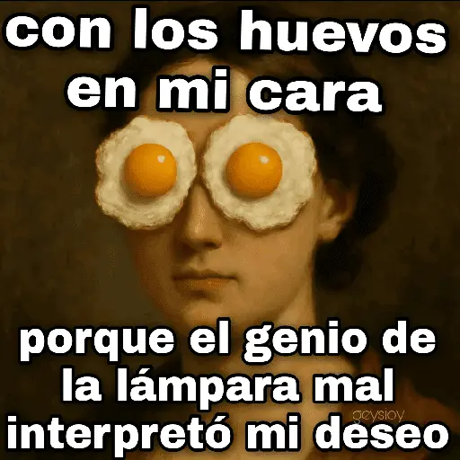 🪔✨El genio mal interpretó 🧞♀️🔥