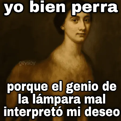 🪔✨El genio mal interpretó 🧞♀️🔥