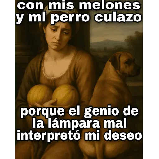 🪔✨El genio mal interpretó 🧞♀️🔥