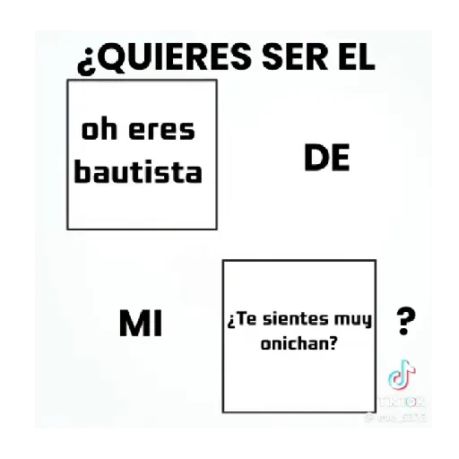 Ooh eres bautista eres Otaku 🍃
