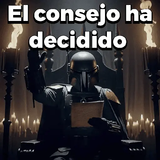 El consejo ha decidido 😎
