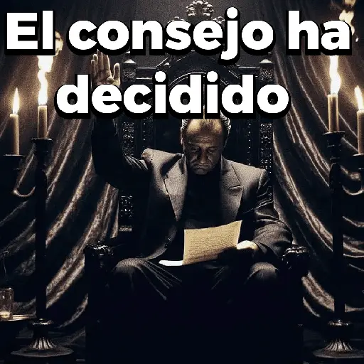 El consejo ha decidido 😎