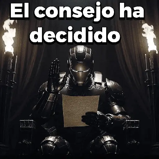 El consejo ha decidido 😎