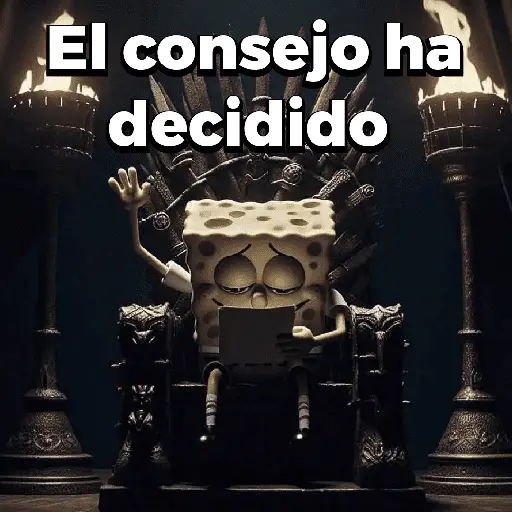 El consejo ha decidido 😎