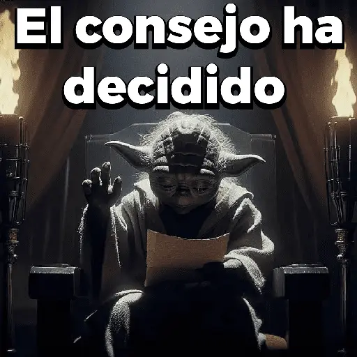 El consejo ha decidido 😎