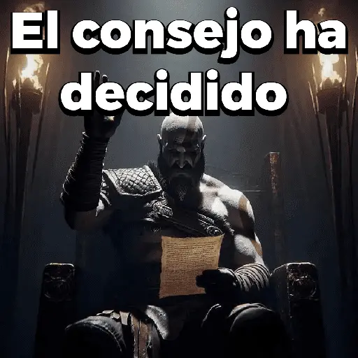 El consejo ha decidido 😎