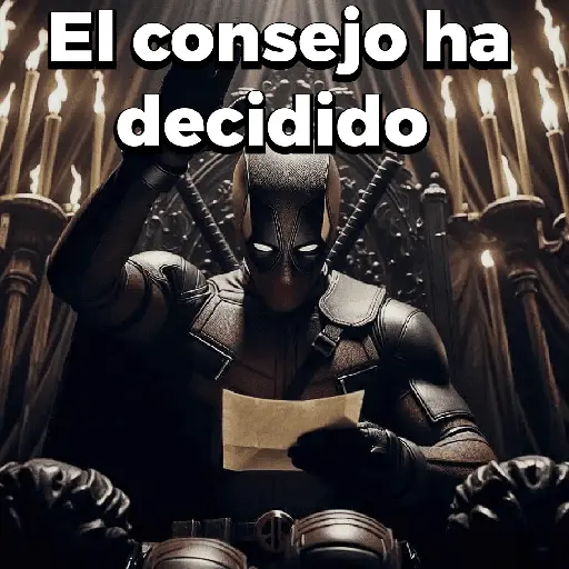 El consejo ha decidido 😎